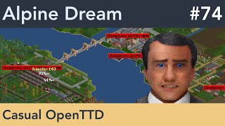 Deadly Gridlock  OpenTTD  Alpine Dream  74 [upl. by Veron]