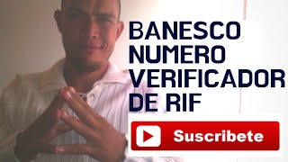 Como saber tu numero verificador de rif 2019 [upl. by Lothar]