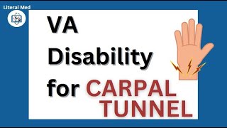 Carpal Tunnel Syndrome VA Disability DBQ CampP exam VA Rating literalmed carpaltunnelsyndrome [upl. by Romine]