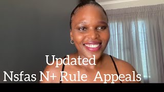 2024 Nsfas N Rule Appeals Update  No appeal button nsfas NRule nsfasappeal [upl. by Orecul]