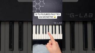 LA DERNIÈRE J’AI FONDU EN LARME 😭 piano musique pianotuto pianotutorial pianiste [upl. by Bergstein]