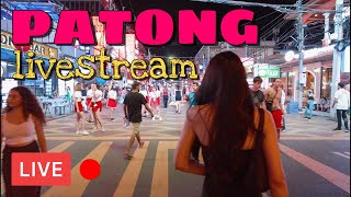 【4K】Phuket 2022 Patong Beach Live Stream  Evening Walk  3 Dec 2022 [upl. by Way468]