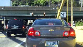 Tenth Street Bridge  Armstrong Tunnel northbound [upl. by Anelhtac142]