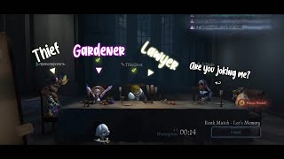 Dont say we are useless in Rank Match Identity V [upl. by Darrey]