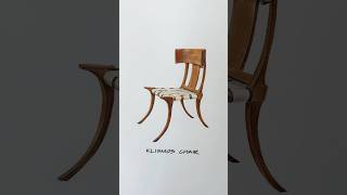 klismos chair chairdesign ancientgreece interiordesign [upl. by Balcke]