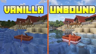 Vanilla vs Complementary Unbound  Shader Comparison [upl. by Kele]