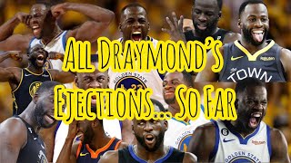 All Draymond Greens Ejection Moments  So Far [upl. by Marianna181]