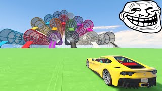 0 Out of 9999 People Complete This IMPOSSIBLE TROLL Race in GTA 5 [upl. by Phillida]