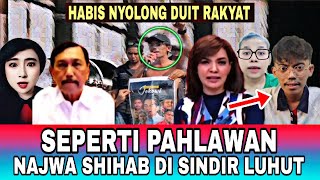 NAJWA SHIHAB DIOMELIN LUHUT SOK JADI PAHLAWAN KESIANGAN [upl. by Odraner697]