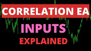 Forex Correlation EA 24 Inputs Explained  Multi Pairs Hedging Forex System For MT4 and MT5 [upl. by Tessi835]