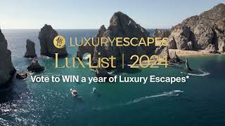 Vote to WIN a Year of Luxury Escapes [upl. by Ader]