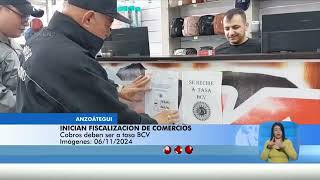 Inicia fiscalización de comercios en Anzoátegui – El Noticiero emisión meridiana 061124 [upl. by Filbert]