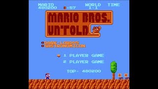 Mario Bros Untold SMB1 Hack [upl. by Malilliw]