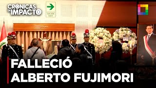 Crónicas de Impacto  SET 13  FALLECIÓ ALBERTO FUJIMORI  Willax [upl. by Ahsinoj496]