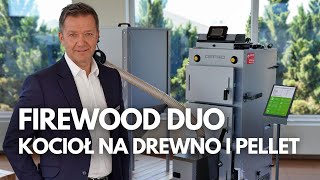 1 kocioł 2 paliwa Firewood Duo od DEFRO [upl. by Brunk522]