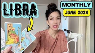 😍LIBRA😍OMG THIS IS EXACTLY WHY THINGS ARE ABOUT TO HAPPEN SOON😱MONTHLY JUNE 2024😱 [upl. by Garvin]