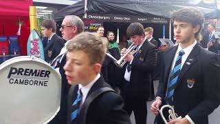 Camborne Town Band Trevithick Day 2018 [upl. by Elttil]