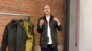 Barbour Ashby Wax Jacket Review by Michael Stewart Menswear [upl. by Powel]