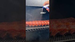 You’ll never need 321 ribs again WRAP vs No Wrap ribs These were🔥 bbq shorts rackofribs [upl. by Dukie]