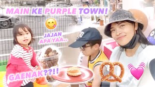 KESERUAN MAIN KE PURPLE TOWN‼️DISUSUL PAK BAMBANG TAKUT ISTRI NYA HILANG WKWKKW [upl. by Jarus14]