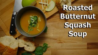 Roasted Butternut Squash Soup  Easy Soup Recipe [upl. by Friede]