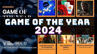 The Game Awards 2024  GAME OF THE YEAR [upl. by Hakim]