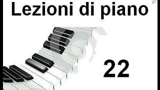 LEZIONE DI PIANOFORTE 22  Scale minori armoniche e melodiche [upl. by Cynar141]