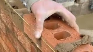 SATISFYING BRICKLAYING 🧱🧱🧱 subscribe for more [upl. by Arni]