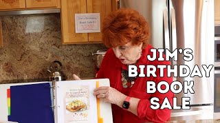 Jims Birthday Book Sale [upl. by Atinod]