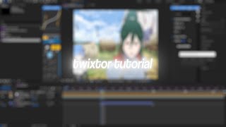 twixtor tutorial flowframes  after effects tutorial [upl. by Emsoc479]