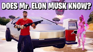 TESLA CYBERTRUCK BEST MOMENTS in Fortnite [upl. by Cristian]