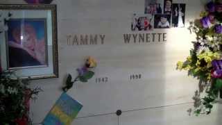 Tammy Wynette graveNashvilleTennessee [upl. by Arron772]