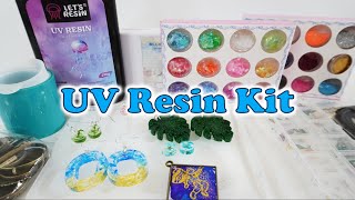 Easy Resin Craft for Beginners with Complete UV Resin Kit [upl. by Strohben173]