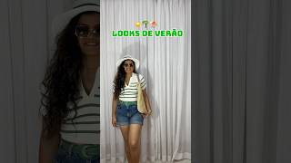 looks de verão 🌴☀️🤍ideias verão praia looks [upl. by Anrapa910]