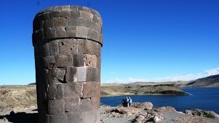 Ancient Energy Generating Towers Of Lake Titicaca Peru [upl. by Eat632]