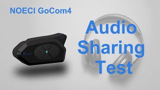 NOECI GoCom4 Auido Sharing Test [upl. by Dammahom773]