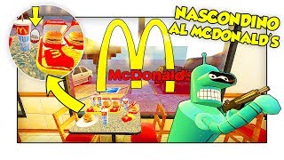 NASCONDINO AL MCDONALDS  Gmod ITA w Lyon e Two Players One Console [upl. by Ikkela387]