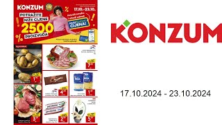 Konzum katalog HR  1710  23102024 [upl. by Assi]