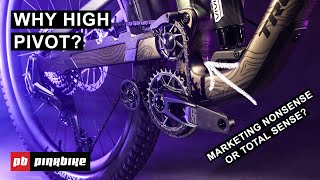 Why Are So Many Mountain Bikes Going To A HighPivot Design [upl. by Acherman]