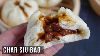 Char Siu Bao Chinese BBQ Pork Buns 叉烧包 [upl. by Anawyt869]