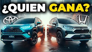 Toyota RAV4 VS Honda CRV 2024 ¿CUÁL SERÁ LA MEJOR SUV [upl. by Steffi708]