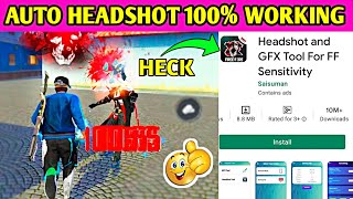 HEADSHOT AND GFX TOOL FOR FREE FIRE MAX  GFX TOOL FOR FREE FIRE MAX  HEADSHOT  HEADSHOT [upl. by Reyaht]