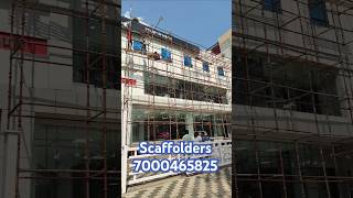 Scaffolding solutions scaffolding construction civilengineering engineering shorts scaffold [upl. by Omrellig]