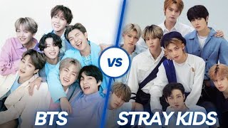 BTS VS STRAYKIDS💙  Choose your favorite 💜 bts straykids viral🔥 [upl. by Ned]