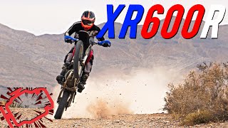 XR600R  Size Matters Testing the Beast [upl. by Nithsa]