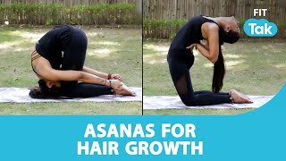 Yoga Asanas for Hair Growth  Yoga Asanas [upl. by Ennayhc]