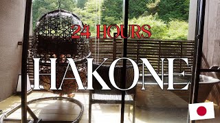 24 HOURS IN HAKONE JAPAN 🇯🇵 IS THIS THE BEST RYOKAN [upl. by Merchant609]