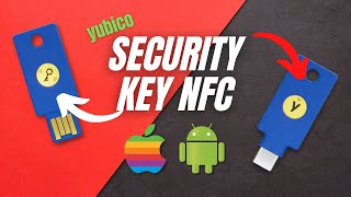 DONT GET HACKED Best security for iPhone and Android Yubikey Security Key NFC [upl. by Meekyh]