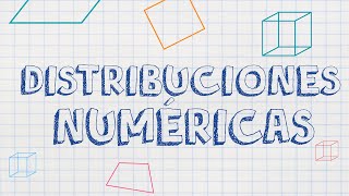 DISTRIBUCIONES NUMÉRICAS  PARA NIÑOS DE PRIMARIA [upl. by Orlando]