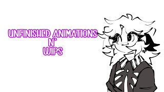 Unfinished animations n’ wips filler [upl. by Gnilhsa744]